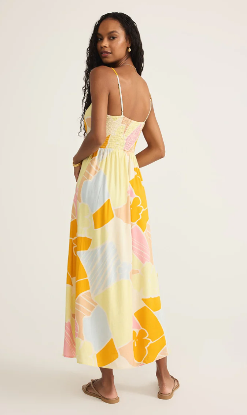 Z Supply Aura Riviera Floral Maxi Dress - Final Sale 40% off in cart