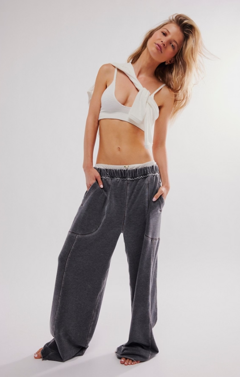 Free People Don't Wait Up Lounge Pants