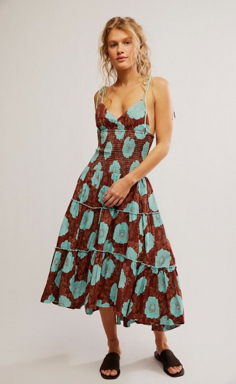 Free People Adriel Midi Dress - Final Sale 25% off in cart