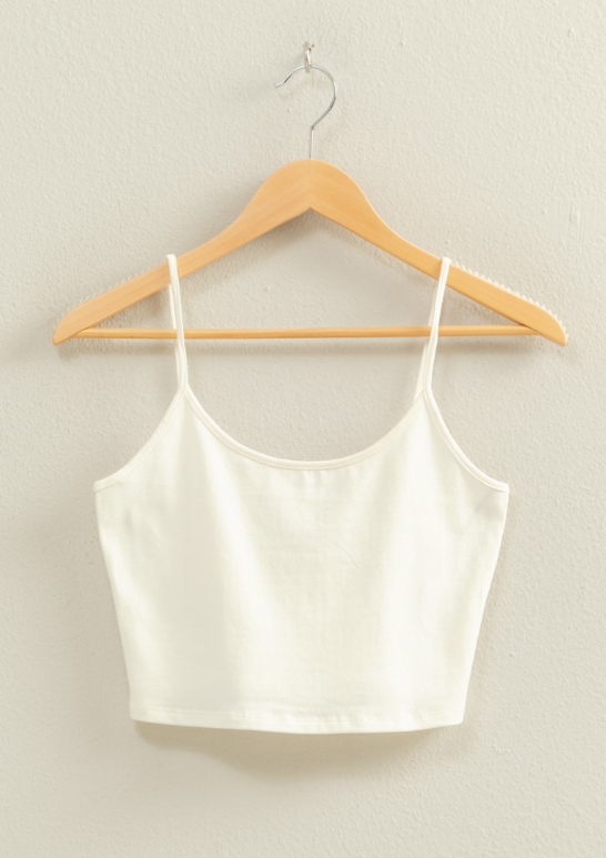 Aspyn Basic Cropped Cami