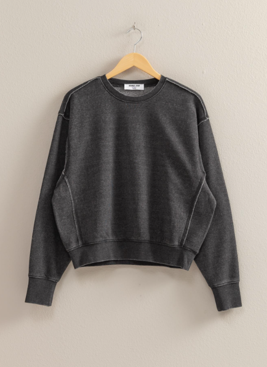 Cadence Seam Detail Sweatshirt