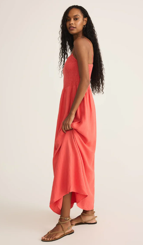 Z Supply Bayside Linen Maxi Dress