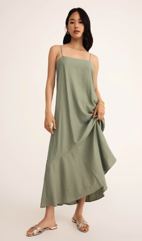 Z Supply Coast Linen Maxi Dress - Final Sale 25% off in cart