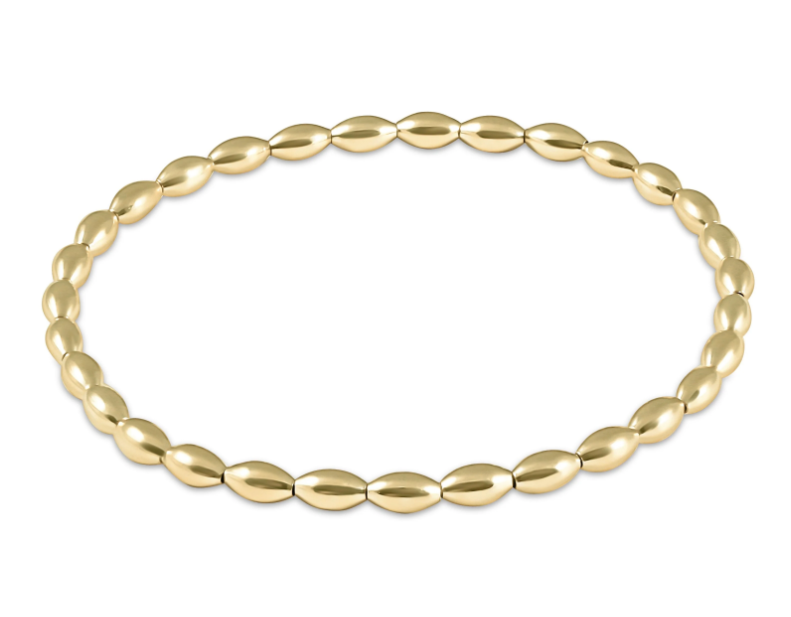E Newton Harmony Small Gold Bead Bracelet