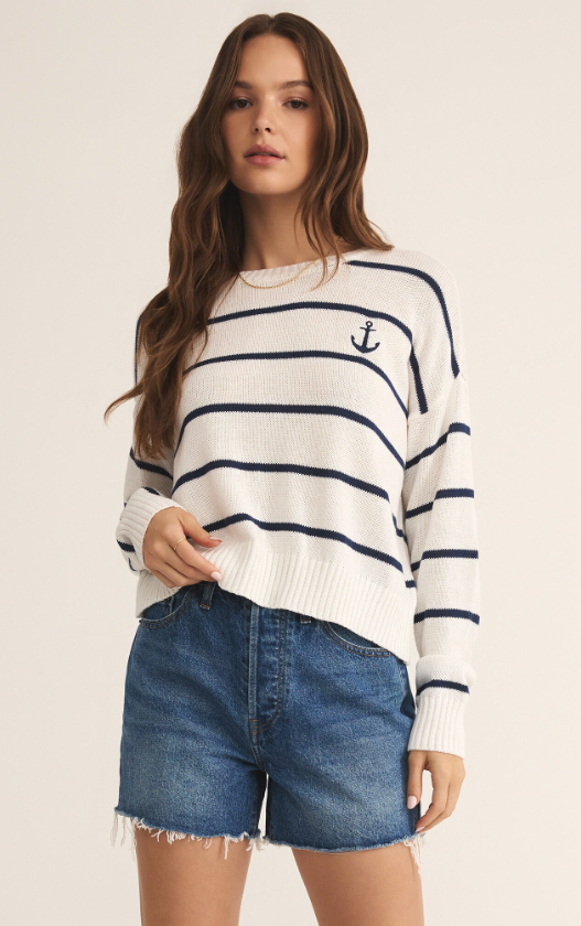 Z Supply Anchors Away Sweater - Final Sale 25% off in cart