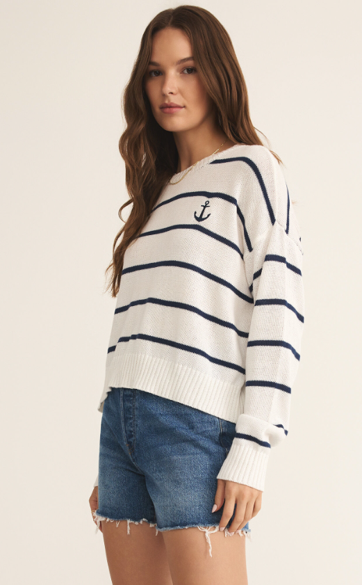 Z Supply Anchors Away Sweater - Final Sale 25% off in cart