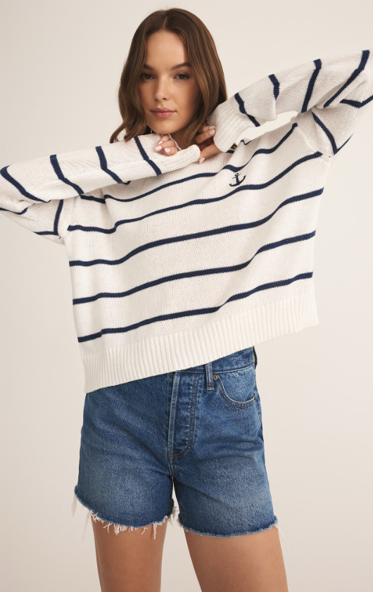 Z Supply Anchors Away Sweater - Final Sale 25% off in cart