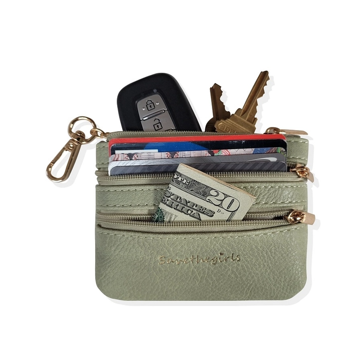 Clip & Go Crossbody Strap w/ Zippered Pouch