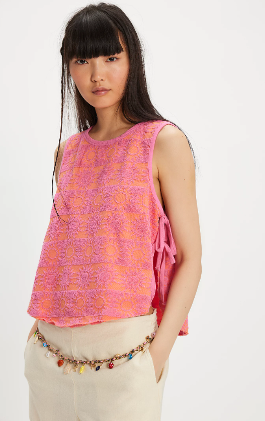 Free People Towel Terry Top