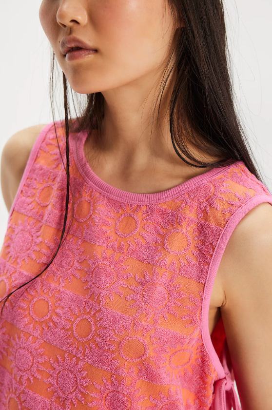 Free People Towel Terry Top