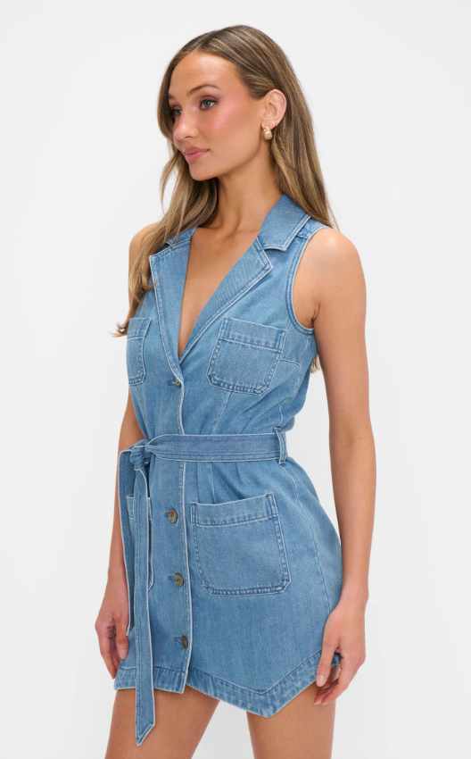 Show Me Your Mumu Fairfield Vest Dress