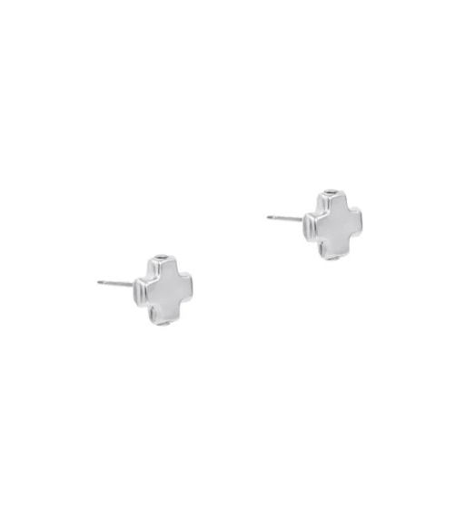 E Newton Signature Cross Studs