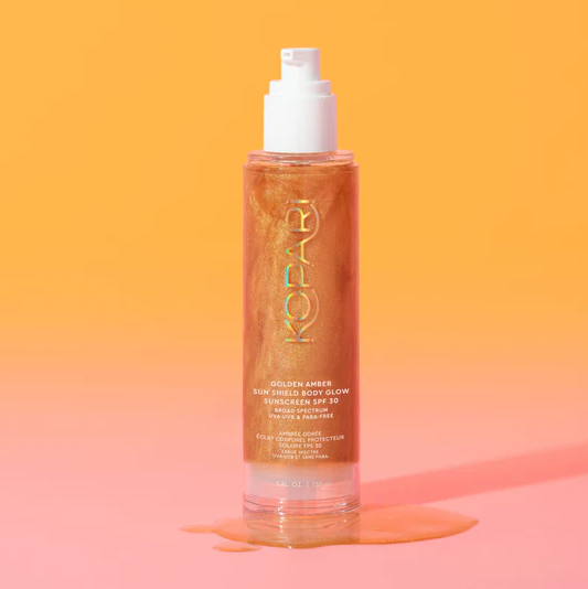 Kopari Golden Amber Sun Shield Body Glow Sunscreen SPF 30