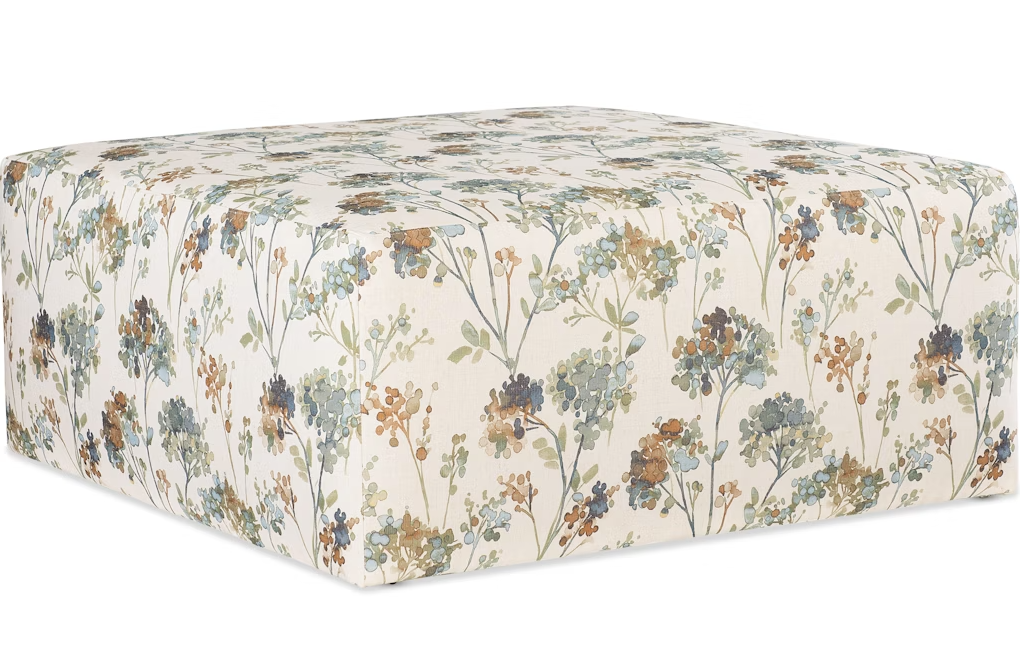 Annette Medium Square Ottoman