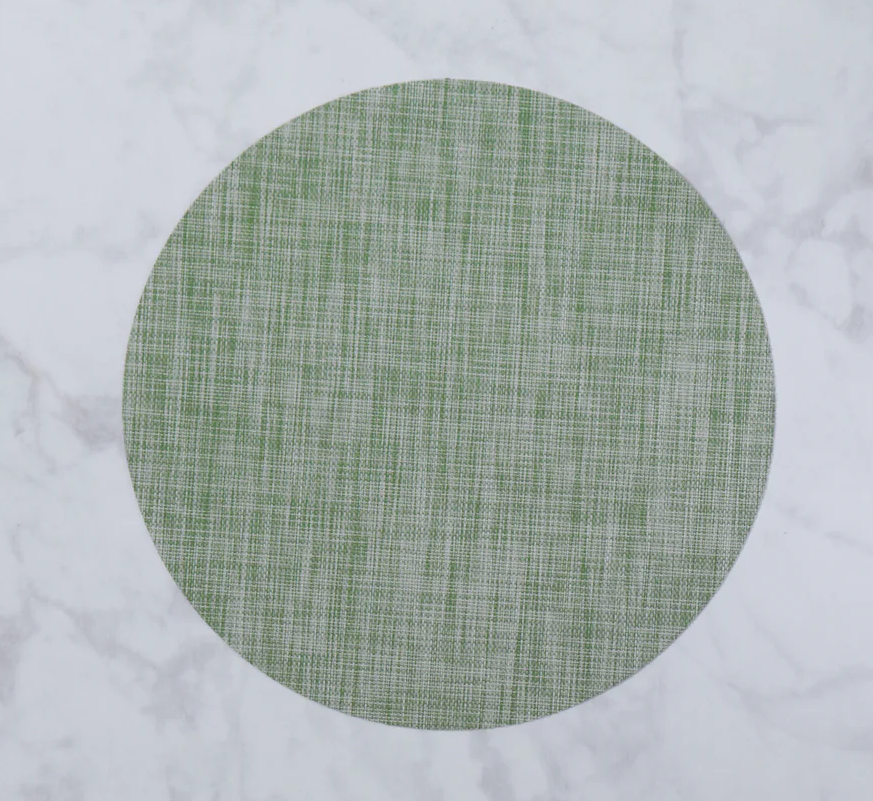 VIDA Round Woven Placemats - Set of 4