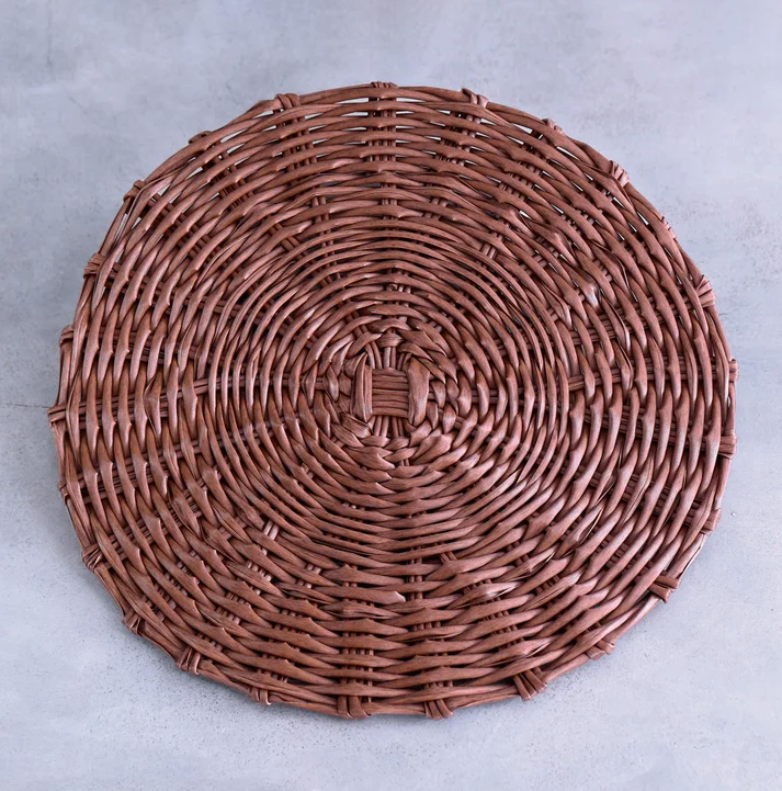 VIDA Faux Wicker Placemats - Set of 4