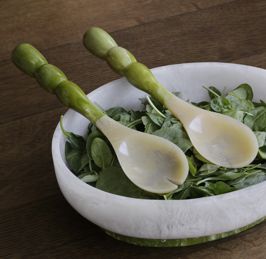 RESIN Rio Bubble Salad Servers