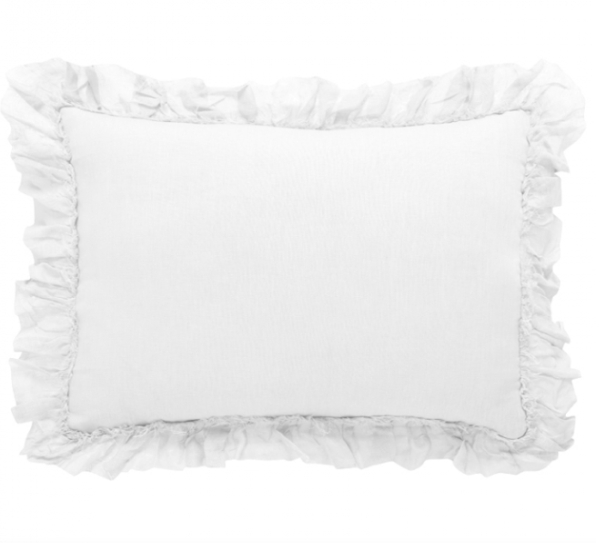 Belgian Linen Ruffle Duvet
