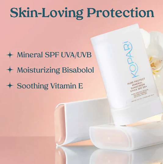 Kopari Pure Protect Mineral Sunscreen Stick SPF 50+