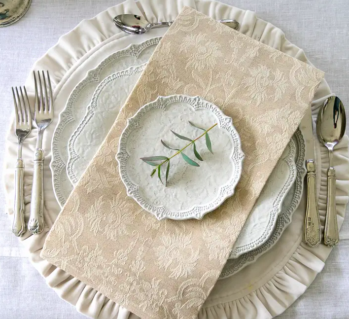 Imperial Large Linen Napkins - Set of 4