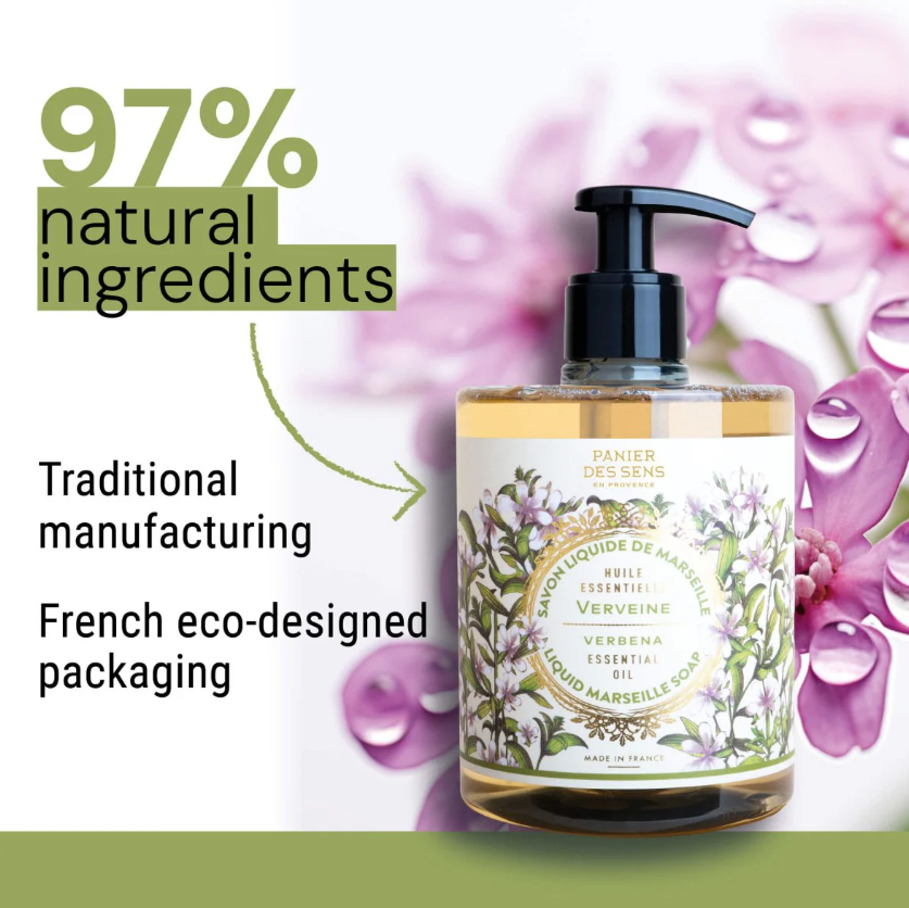 Liquid Marseille Hand Soap - Energizing Verbena