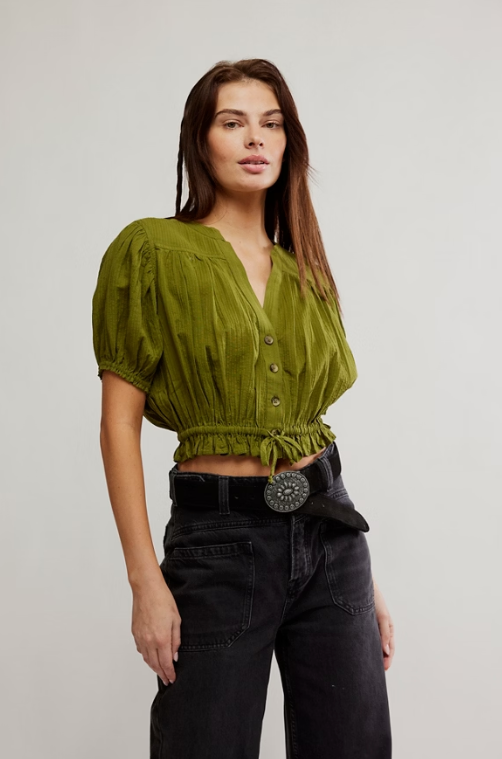 Free People Little Cloud Shirt - Final Sale 25% off in cart