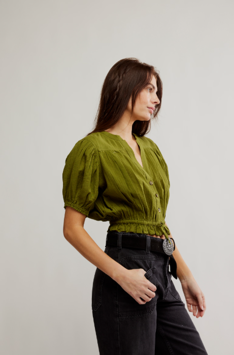 Free People Little Cloud Shirt - Final Sale 25% off in cart