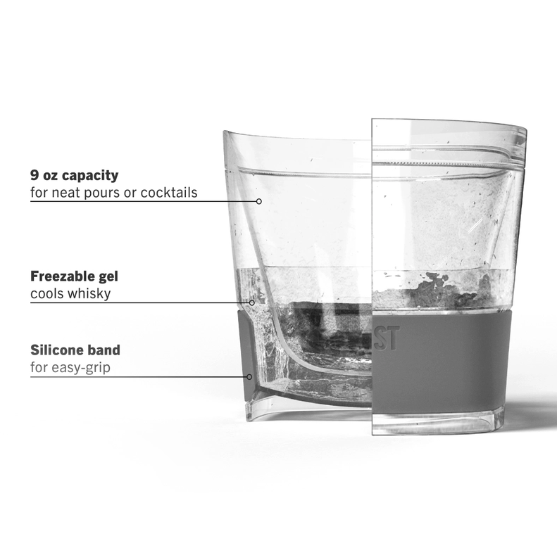 Whiskey Freeze Insulated Cooling Cups - Set of 2