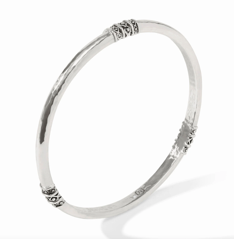 Julie Vos Catalina Bangle - Silver