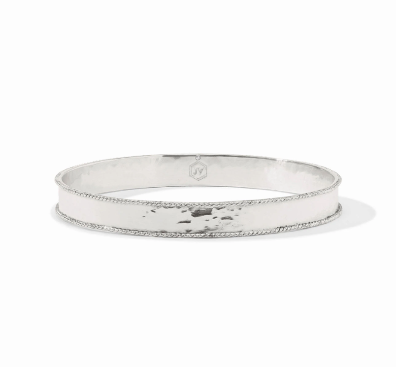 Julie Vos Savoy Bangle - Silver