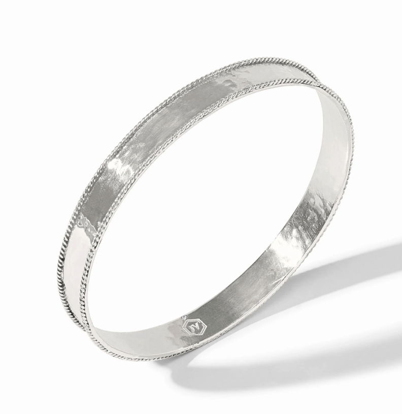 Julie Vos Savoy Bangle - Silver