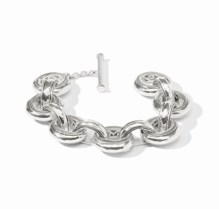 Julie Vos Cannes Demi Link Bracelet - Silver