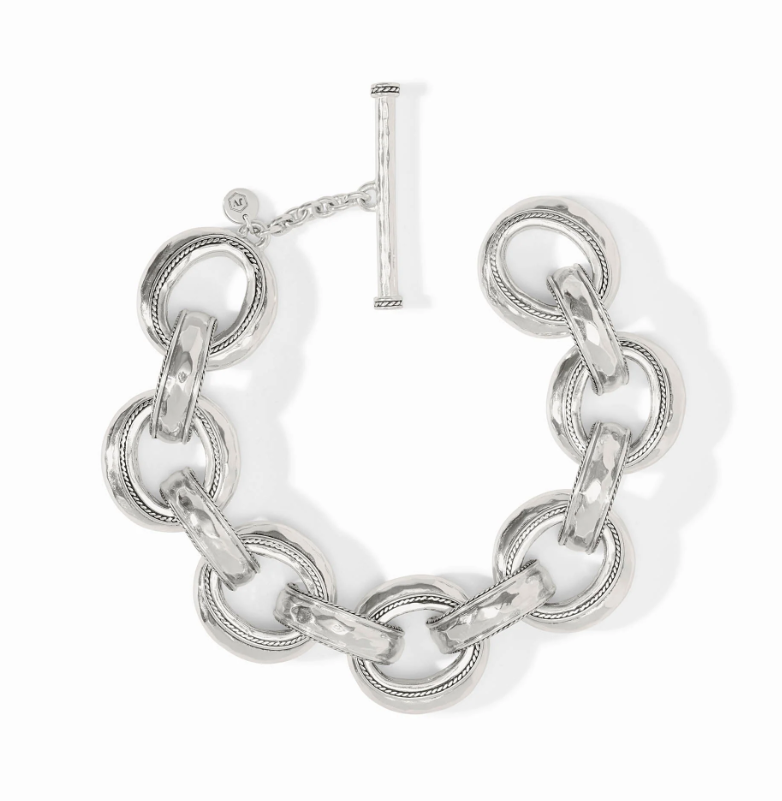 Julie Vos Cannes Demi Link Bracelet - Silver