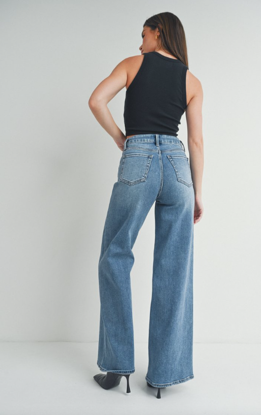 Just Black Denim The Palazzo Jean