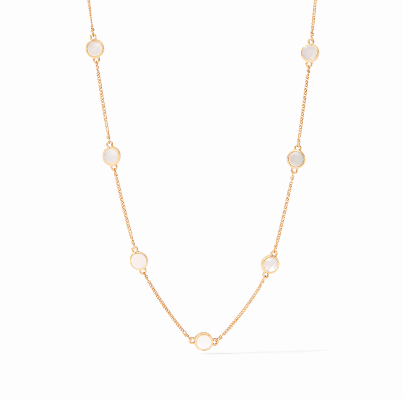 Julie Vos Valencia Delicate Station Necklace