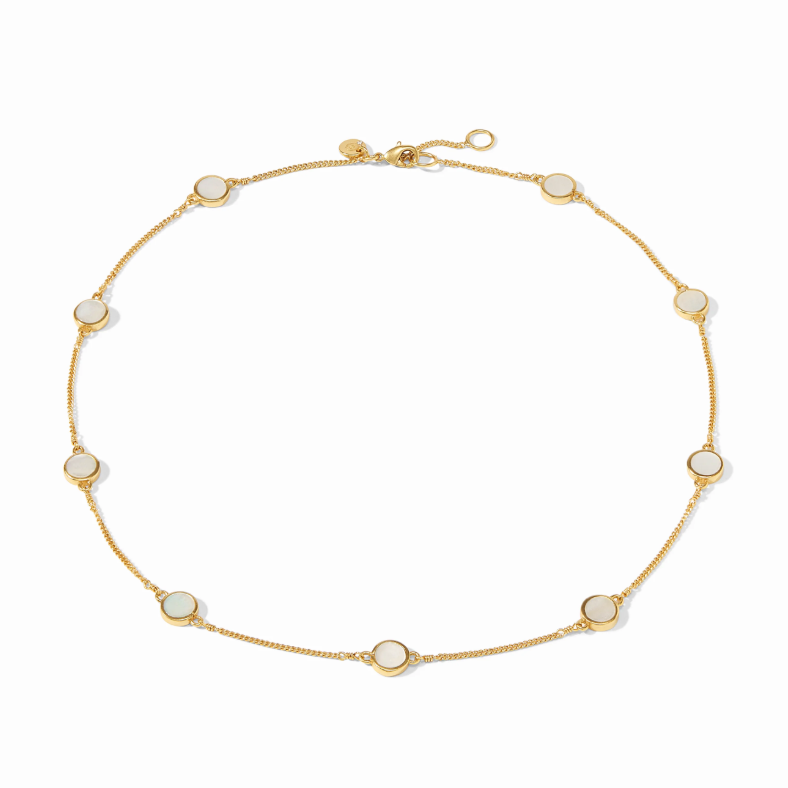 Julie Vos Valencia Delicate Station Necklace