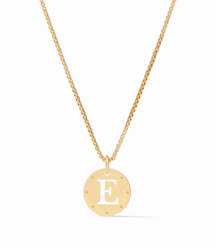 Julie Vos Monogram Delicate Necklace