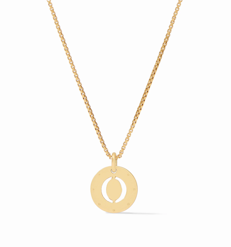 Julie Vos Monogram Delicate Necklace