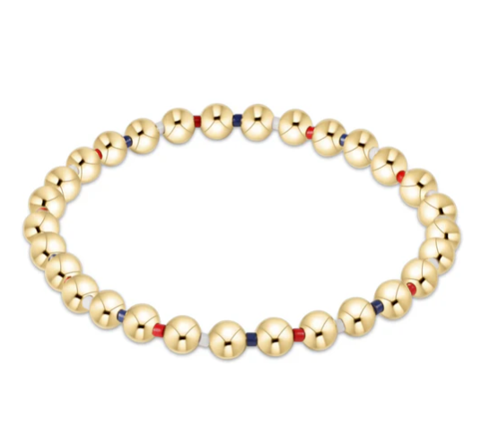 E Newton Hope Grateful 5mm Bead Bracelet