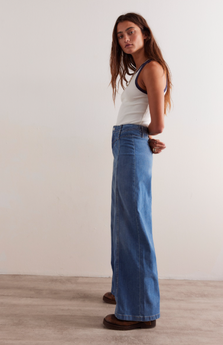 Free People Libre Wide-Leg Jeans