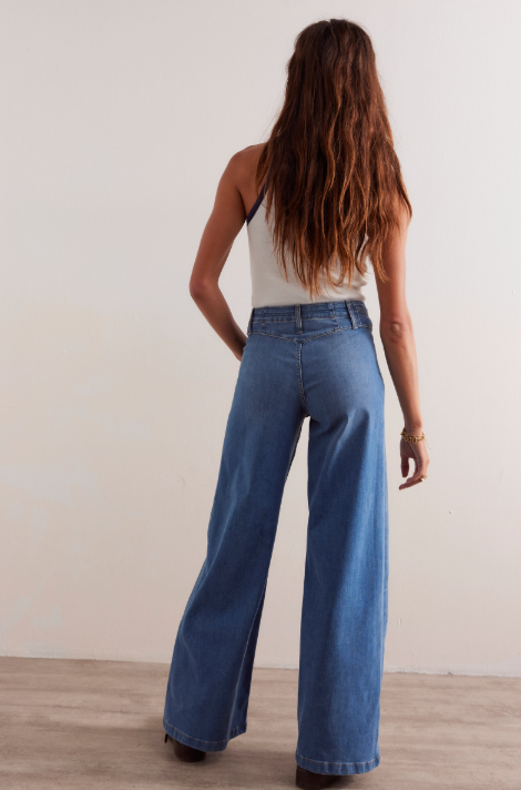 Free People Libre Wide-Leg Jeans