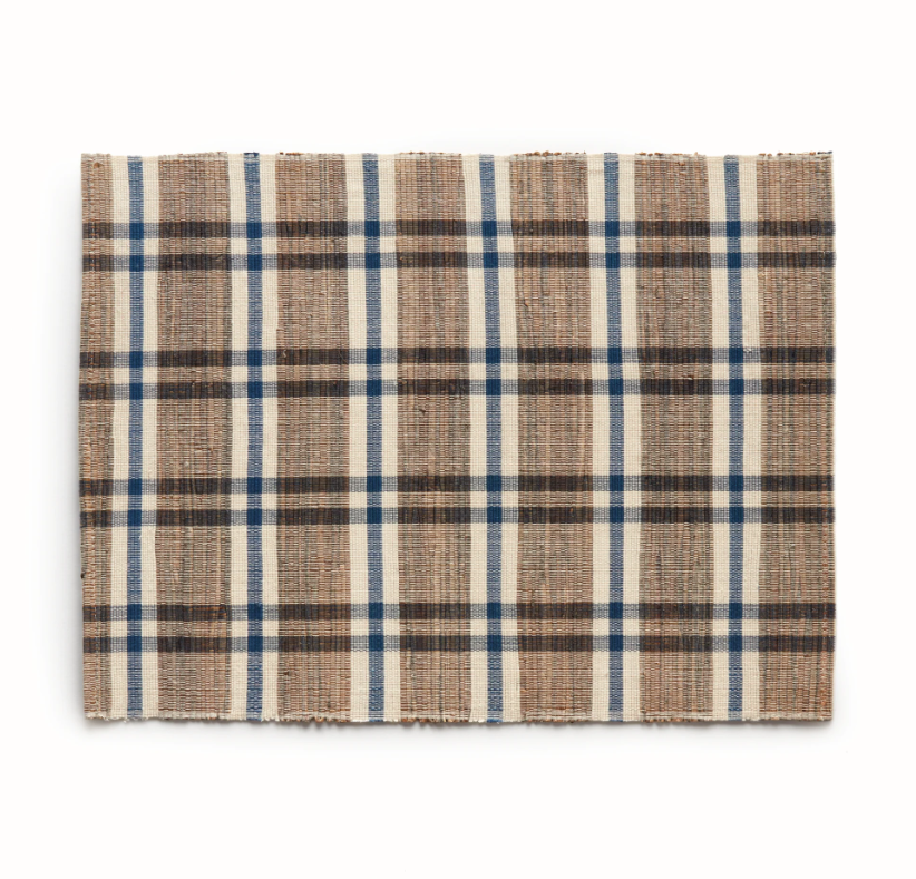 Nolan Plaid Placemats - Set of 4