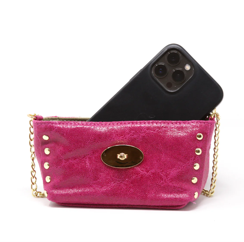 Genuine Leather Small Cellphone Purse