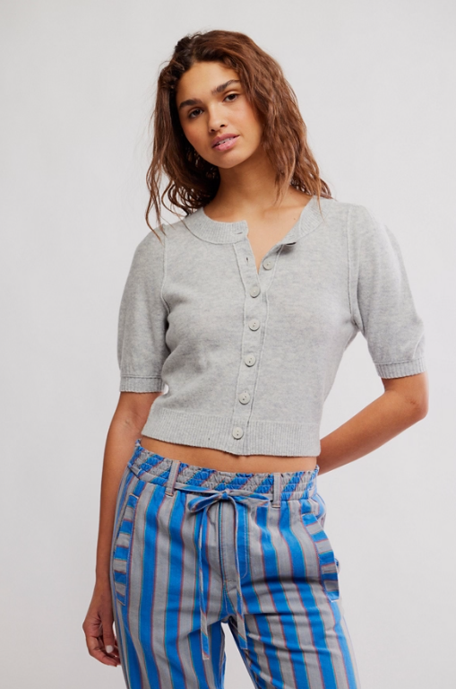 Free People Isla Solid Cardi