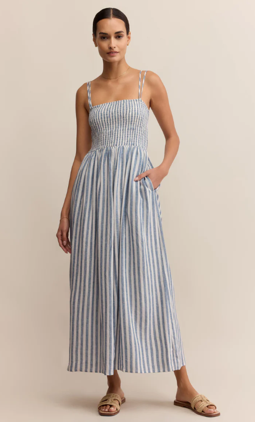 Z Supply Nadine Striped Midi Dress