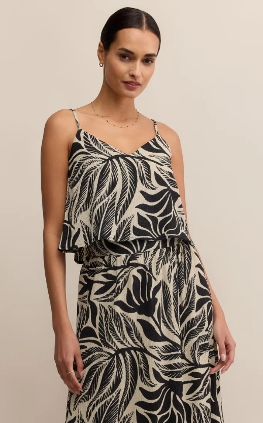 Z Supply Nolan Palm Crop Tank