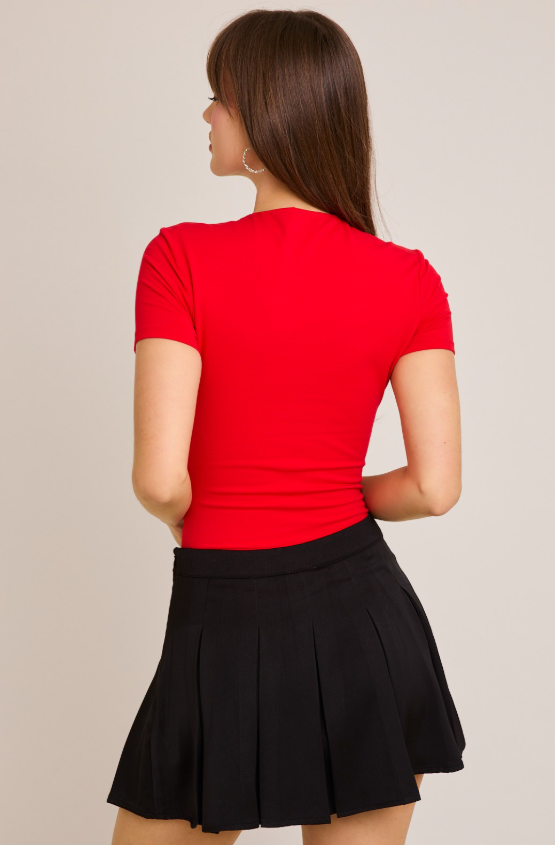 Aila Short Sleeve Bodysuit