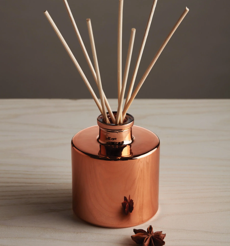 Thymes Simmered Cider Petite Reed Diffuser