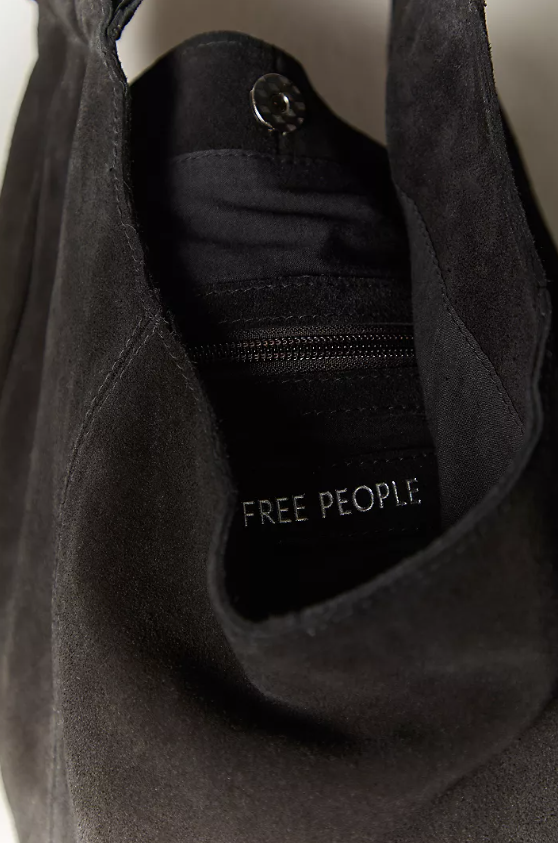 Free People Bobbi Slouch Suede Tote