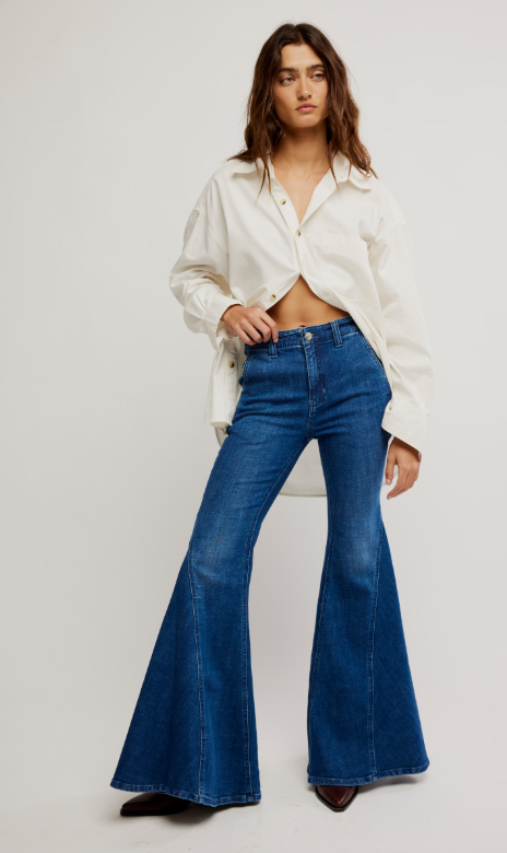 Free People Marque Flare Jeans
